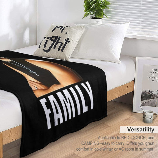 Dom Toretto Funny Man Travel-friendly Throw Blanket