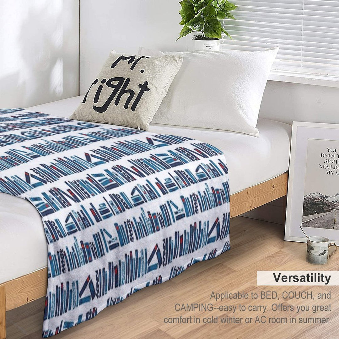 Keep Reading Quick-dry Throw Blanket