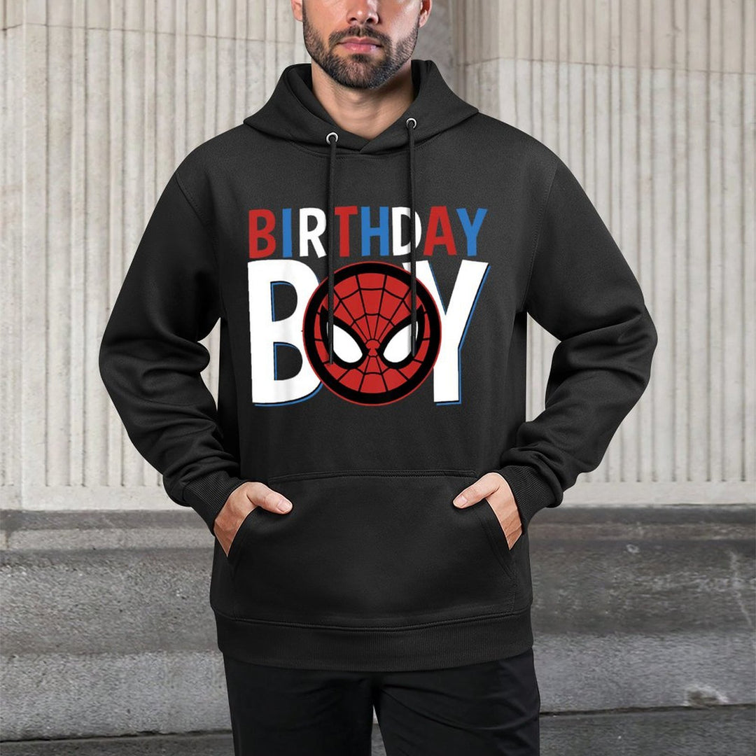 Marvel Universe Classic Spider-Man Super Birthday Boy Casual Wear Hoodie