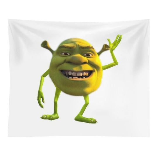 Shrek Wazowski Tapestry