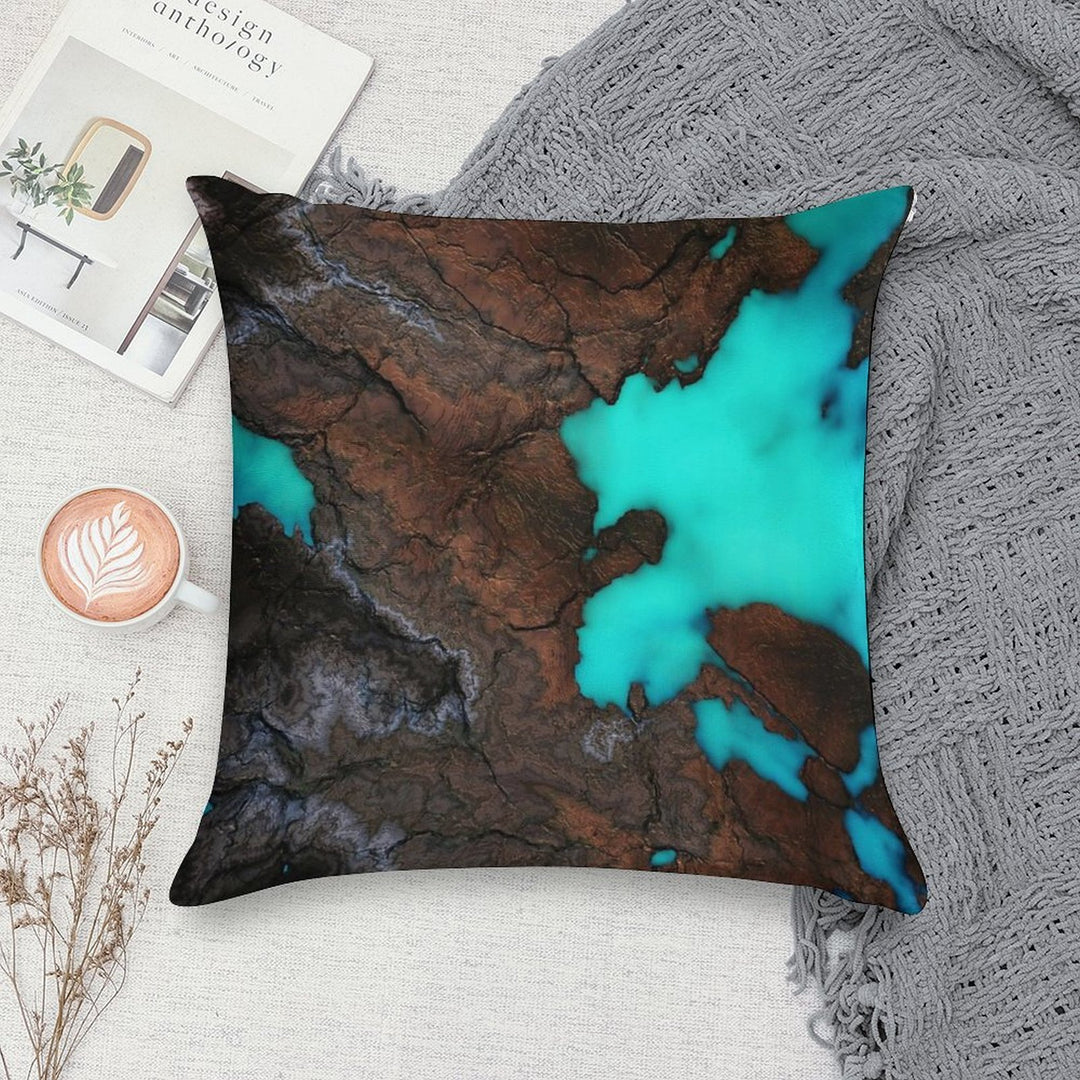 GeoScape7 Soft Warmth Comfort Throw Pillow