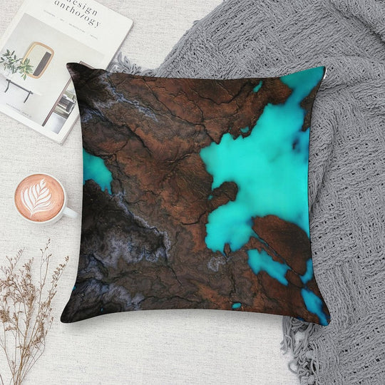 GeoScape7 Soft Warmth Comfort Throw Pillow