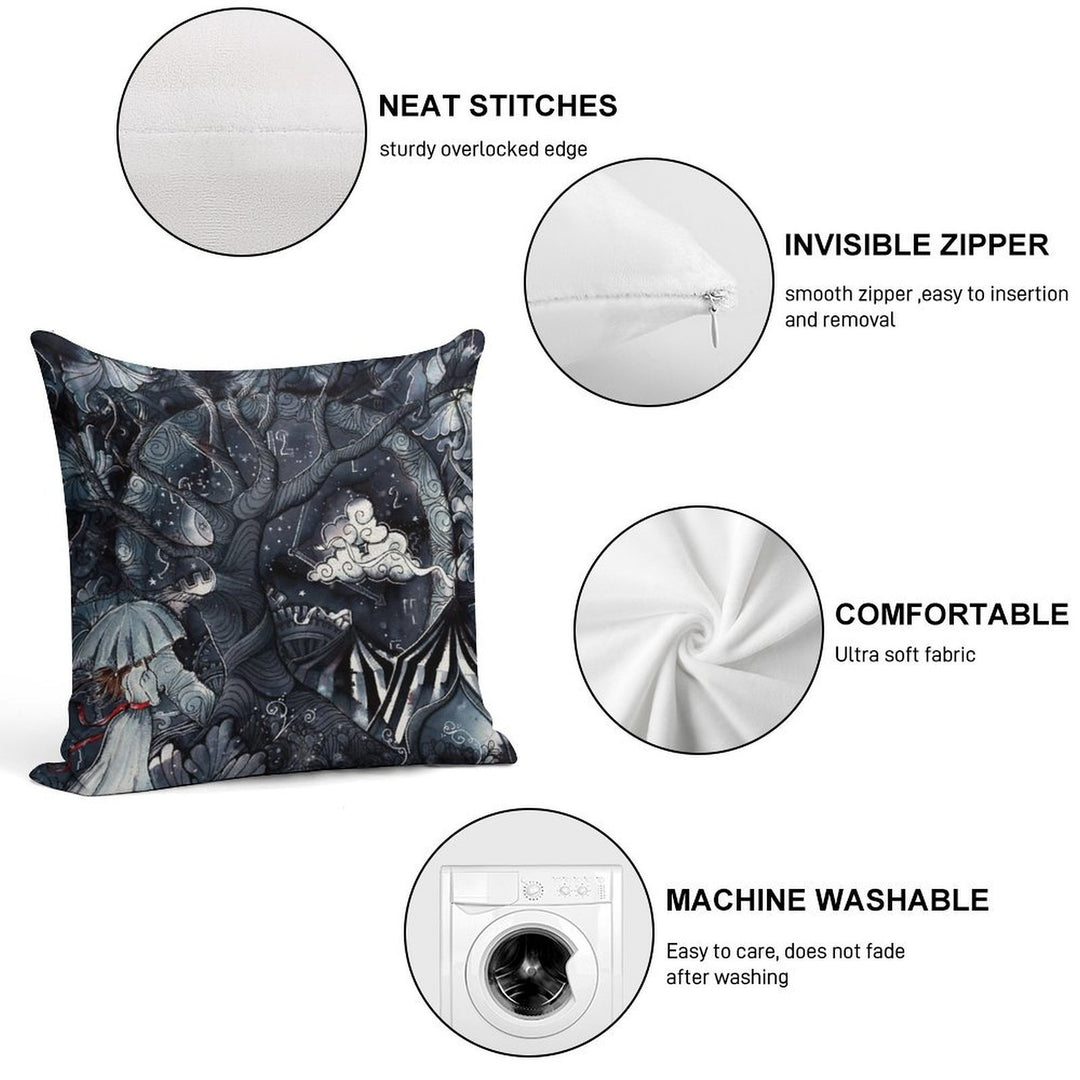The Night Circus Soft Gift Ready Throw Pillow
