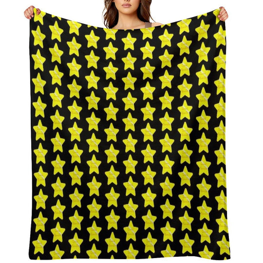 1 Big Good Noodle Award Star Spongebob Durable Throw Blanket
