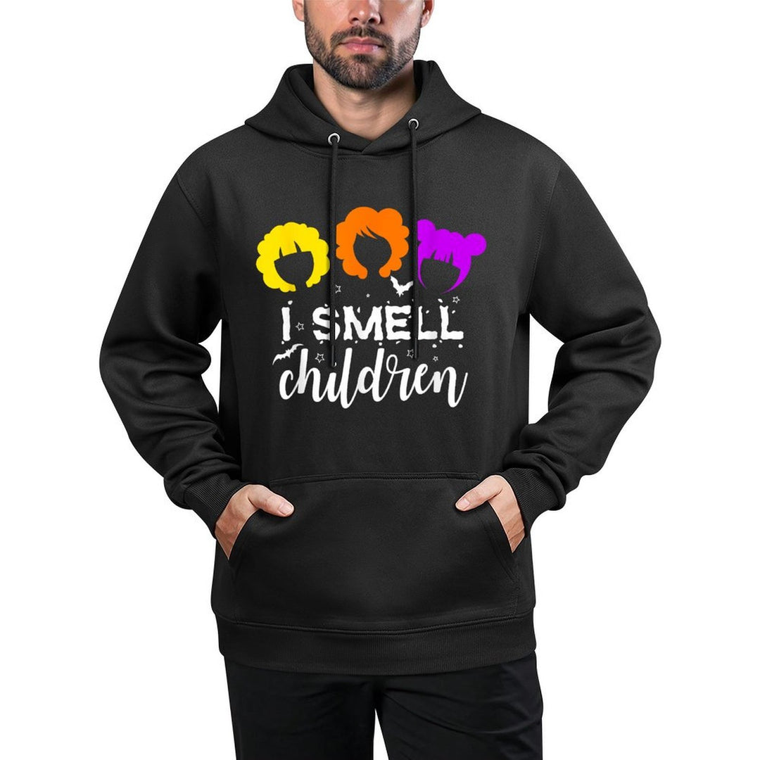 I Smell Children Halloween Funny Witches Breathable Fabric Hoodie