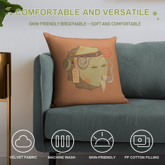 Moon Army #007 Moon Army Sensei Soft High-Density Material Throw Pillow