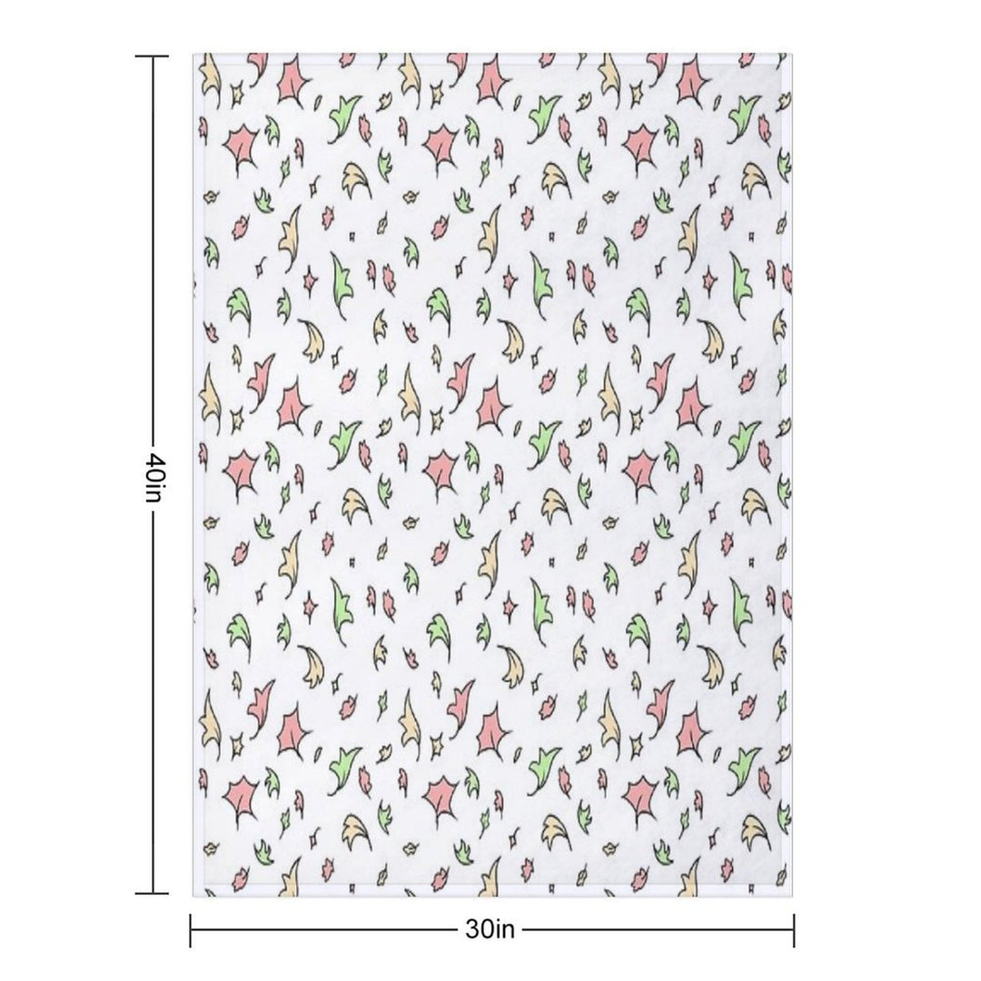 Heartstopper Leaves Lightweight Throw Blanket