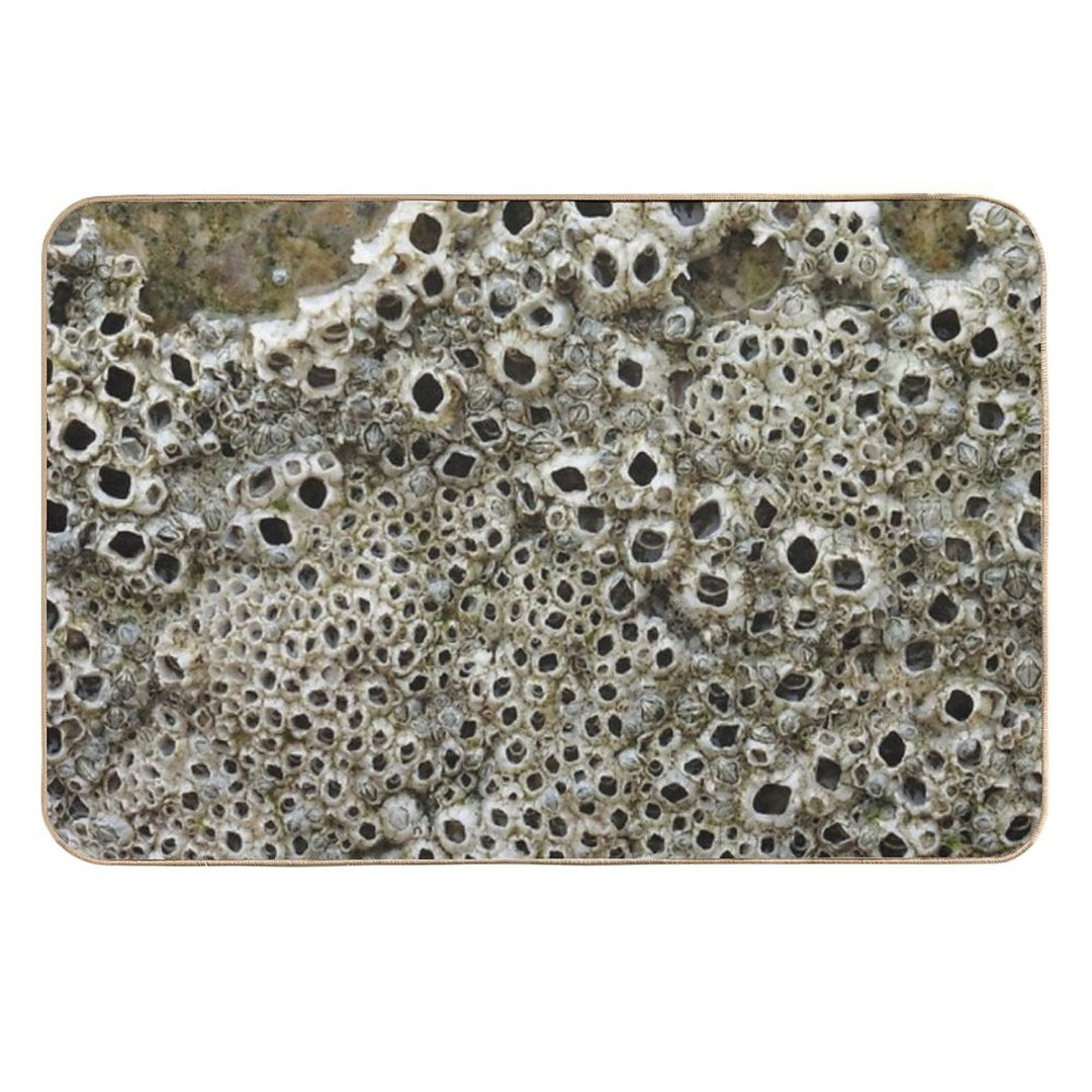 Barnacles  Dirt-Trapping Bath Mat