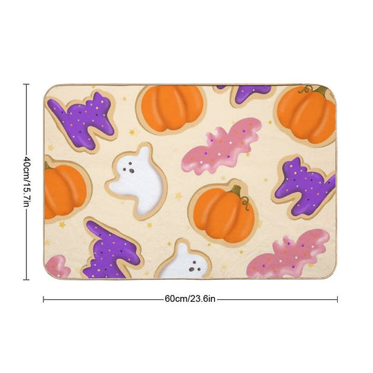 Halloween Cookies (Pink)  High-Traffic Bath Mat