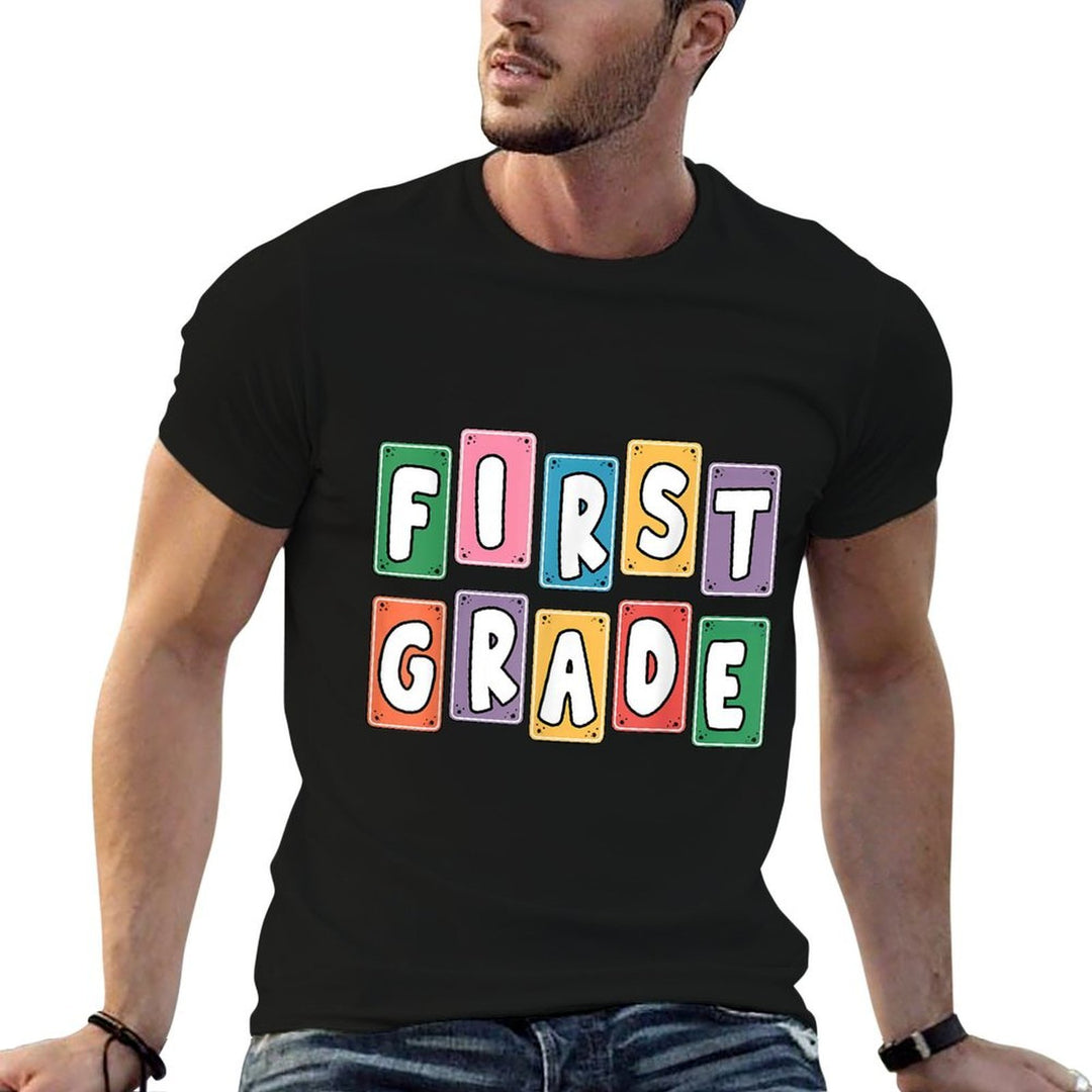 First Day of 1st Grade Level Begins 1st Day of 1st Grade  Moisture-wicking T-Shirt