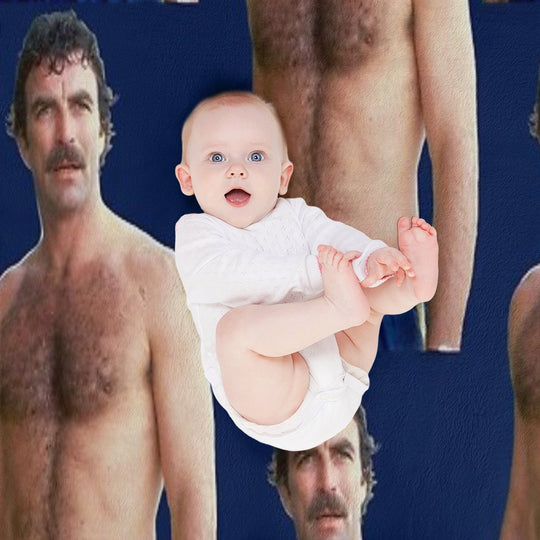 Tom Selleck Versatility Throw Blanket