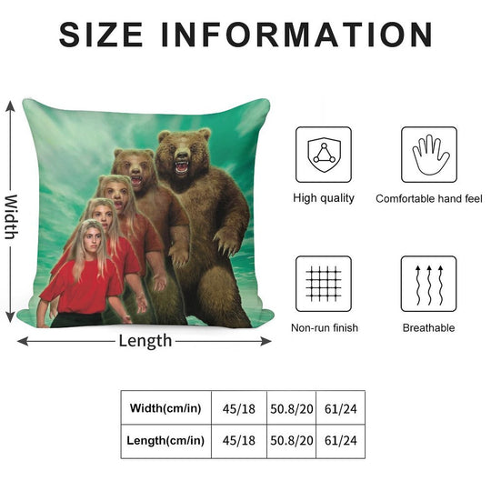 Animorphs #7 The Stranger Cover Artwork by David Mattingly Soft Ultra-Soft Texture Throw Pillow