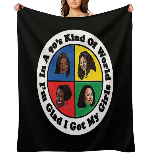 Living Single Shirt Anti-pilling Throw Blanket