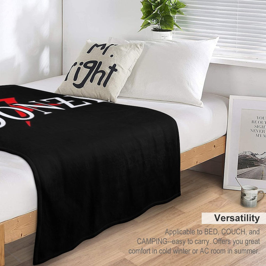 Donzi Boat POCKET SIDE Velvety-soft Throw Blanket