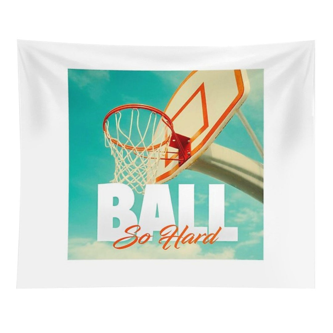 Ball So Hard HD Vintage Art Tapestry