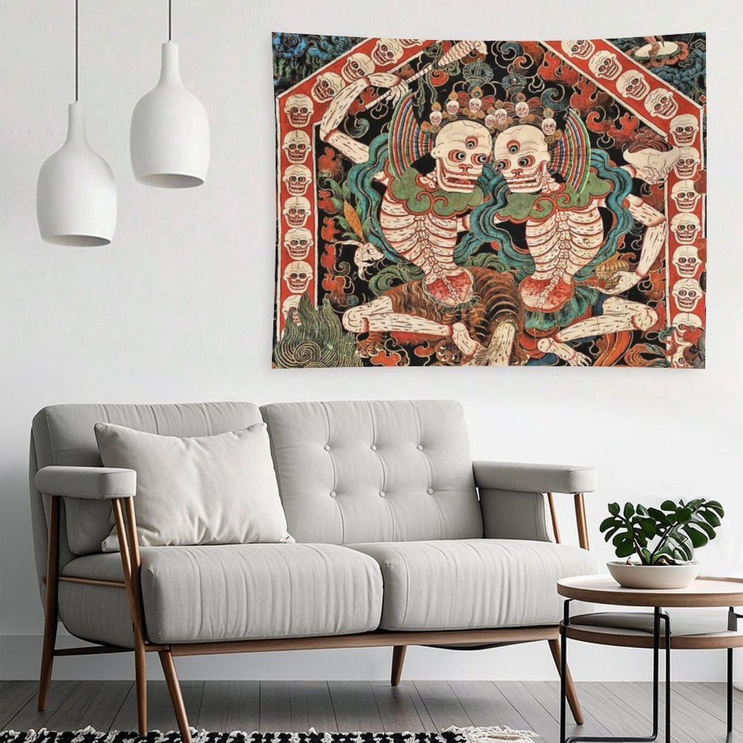 Citipati Thangka Tapestry