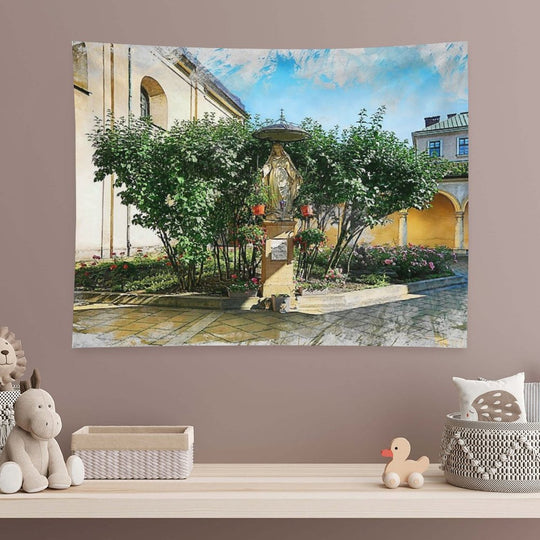 Cracow Art 12 #cracow #krakow #city Tapestry