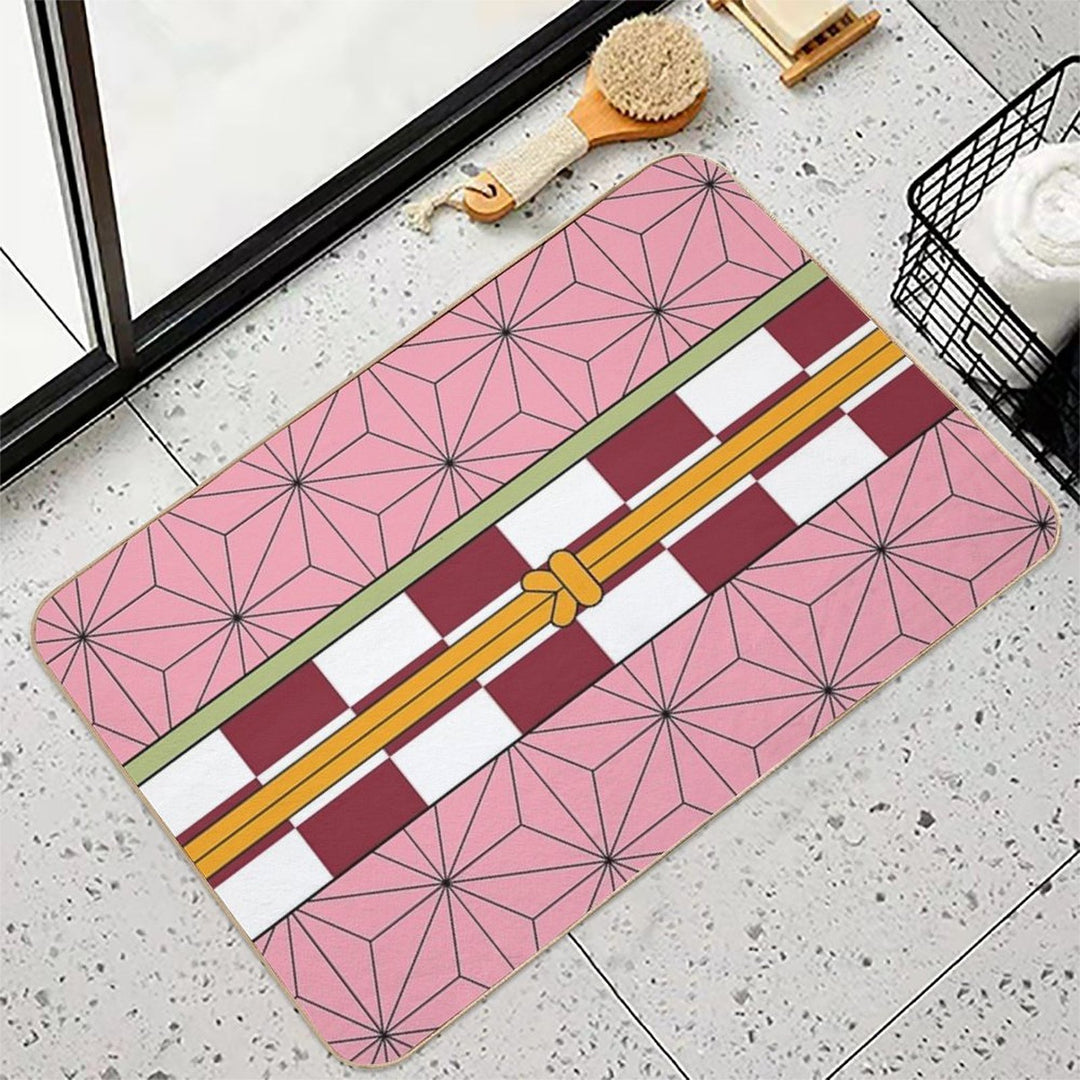 Demon Slayer Nezuko Kamado  Anti-Trip Bath Mat
