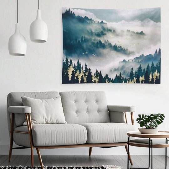 Misty Mountains Tapestry