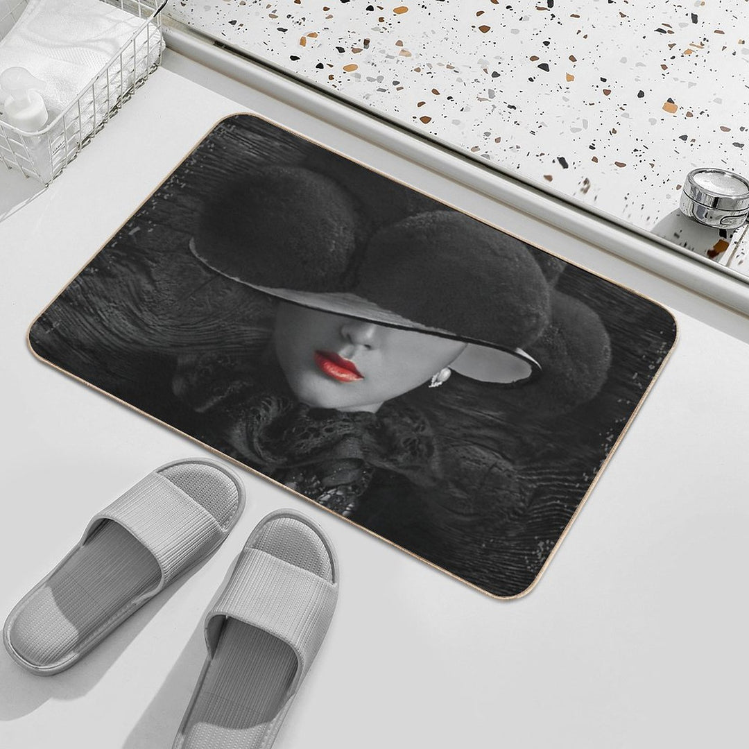 Black Forest Lady Mystic 5.0  Pet-Safe Bath Mat