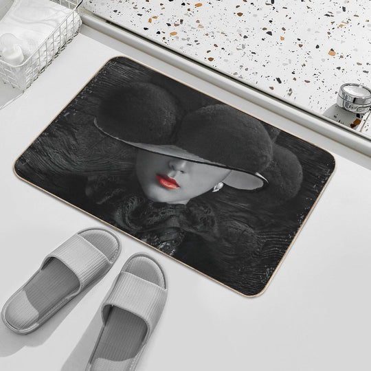 Black Forest Lady Mystic 5.0  Pet-Safe Bath Mat