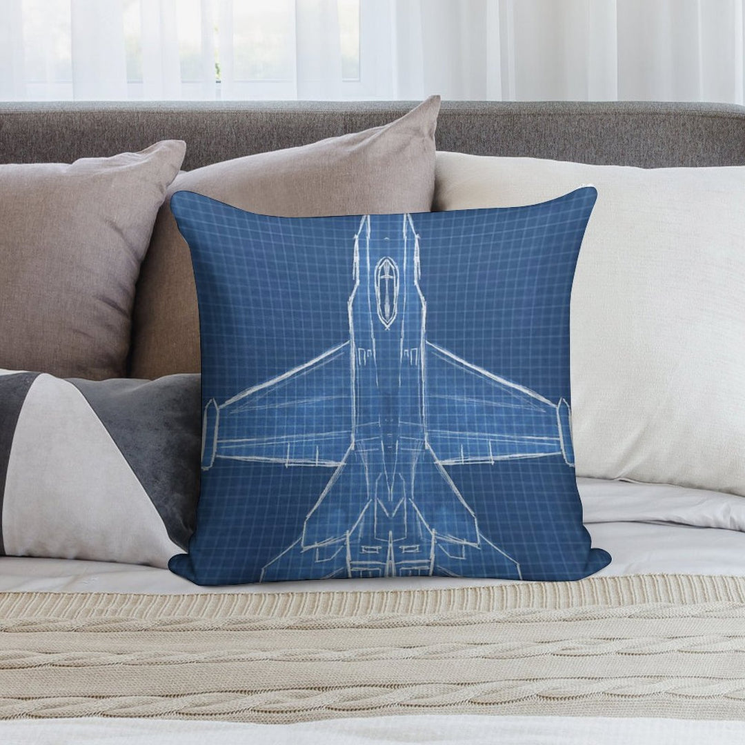 F18 Soft Luxury Feel Throw Pillow