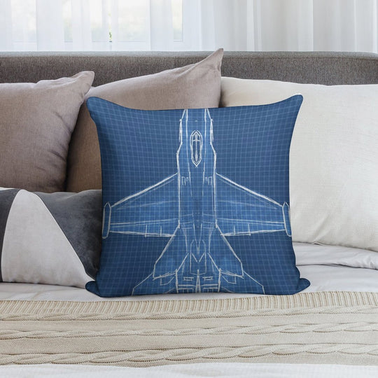 F18 Soft Luxury Feel Throw Pillow