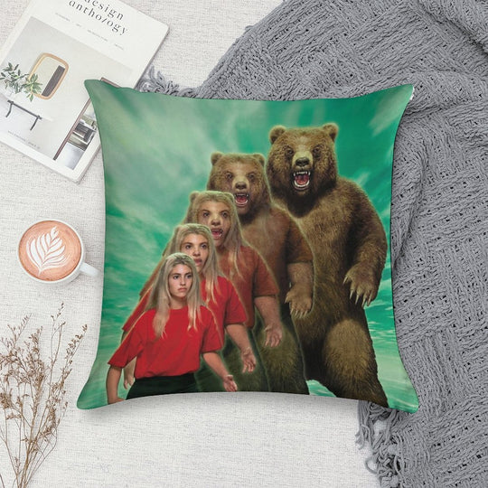 Animorphs #7 The Stranger Cover Artwork by David Mattingly Soft Ultra-Soft Texture Throw Pillow