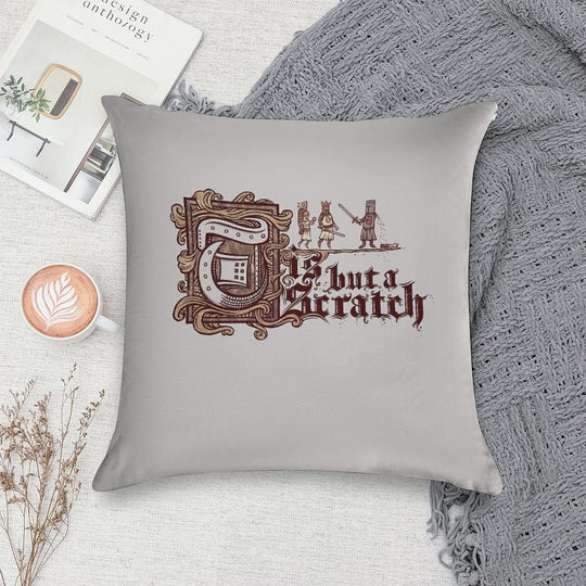 Tis But A Scratch Soft Multiple Sizes Throw Pillow
