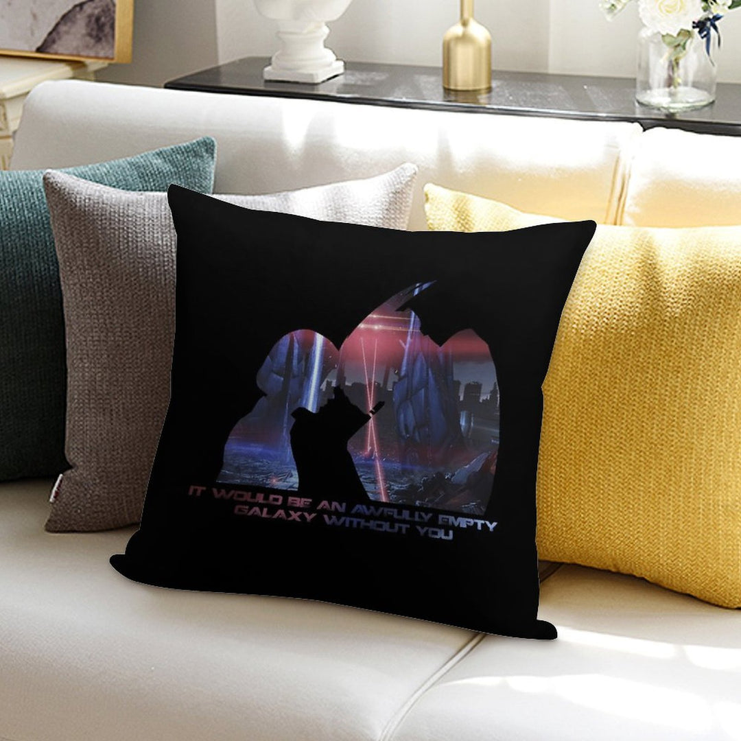 Awfully Empty Soft Decorative Cover Throw Pillow