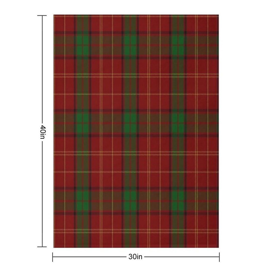 Kirk Tartan Velvety-soft Throw Blanket