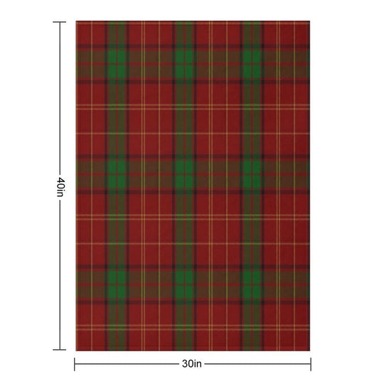 Kirk Tartan Velvety-soft Throw Blanket