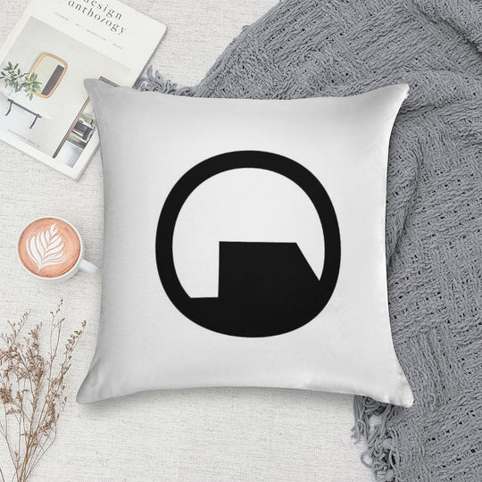 Black Mesa Logo Soft Decorative Cover Throw Pillow