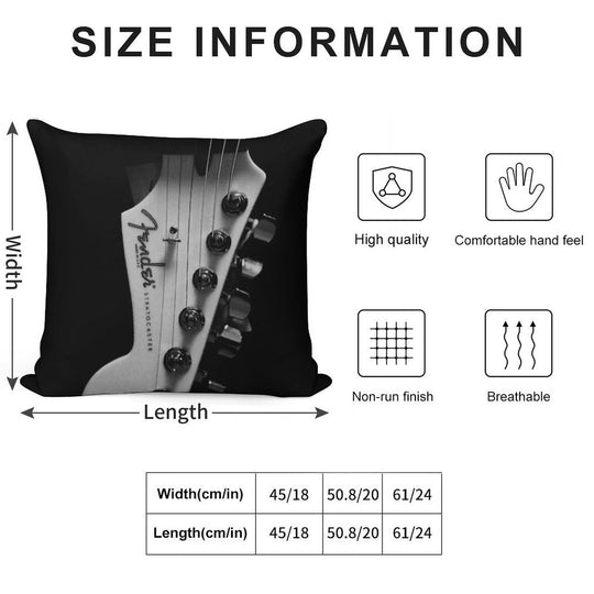 Stratocaster Soft Bedroom Essential Throw Pillow
