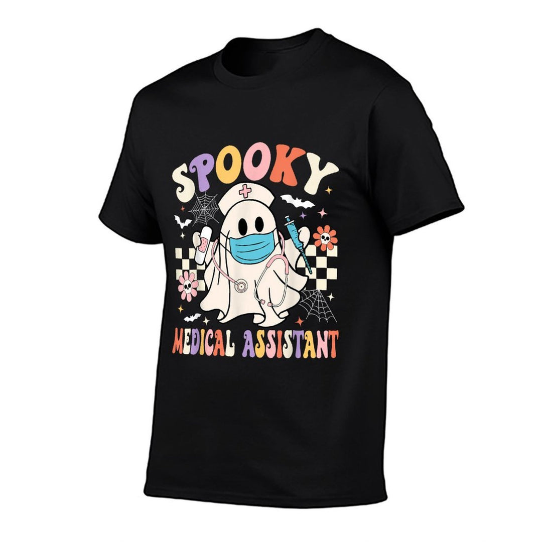 Spooky Medical Assistant Ghost Medical Assistant Halloween  Odor-resistant T-Shirt