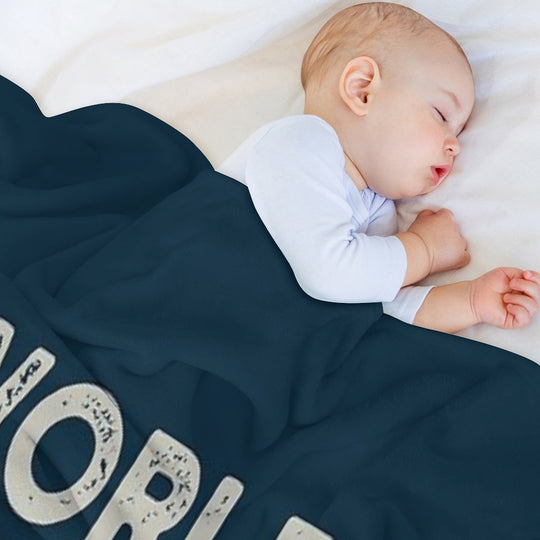 World's Best Farter I Mean Father Father's Day Joke Sustainable Throw Blanket