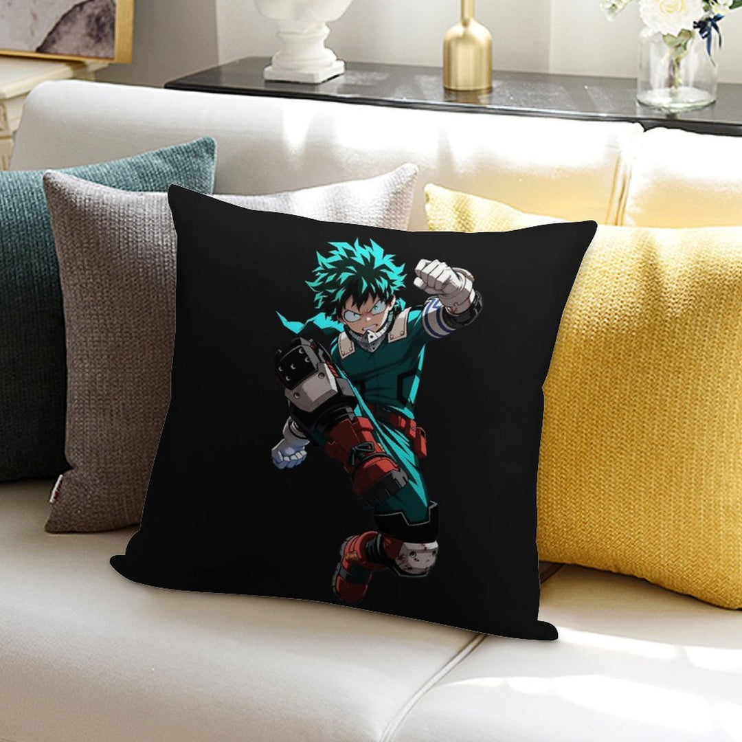 Izuku Midoriya - One For All Soft Warmth Comfort Throw Pillow