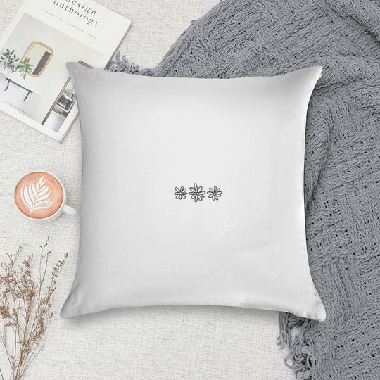 Flower Tumblr Soft Fade-Resistant Throw Pillow
