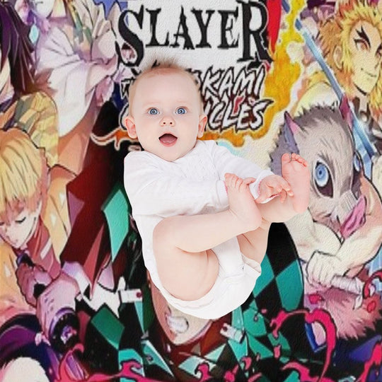 Demon Poster Durable Throw Blanket