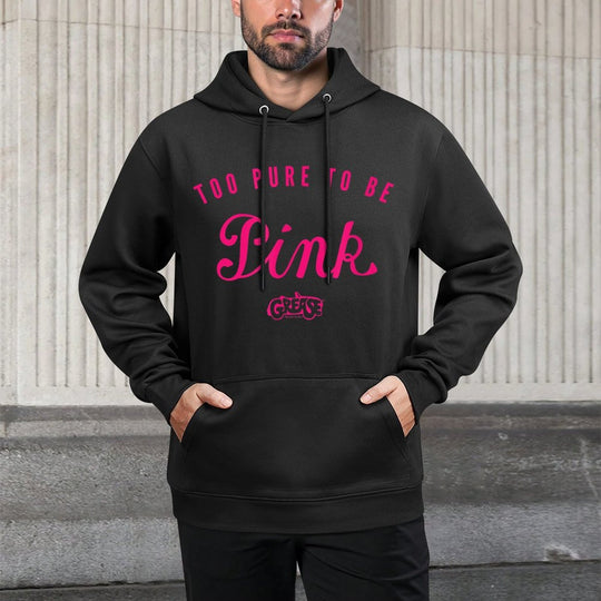 Grease - Too Pure To Be Pink Cotton-Polyester Blend Hoodie