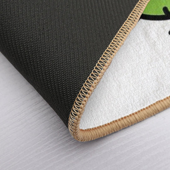 Chubby Green English Budgie - Male  Multi-Purpose Bath Mat