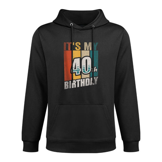 Vintage It&#39;s My 40th Birthday Relaxed Fit Hoodie