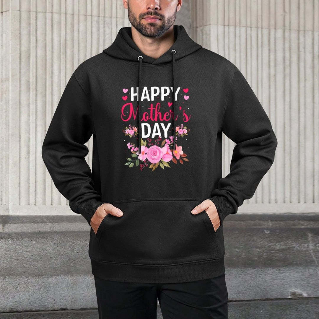Happy Mothers Day Floral Mommy Grandma Flowers Mama Cute Mom All-Day Comfort Hoodie