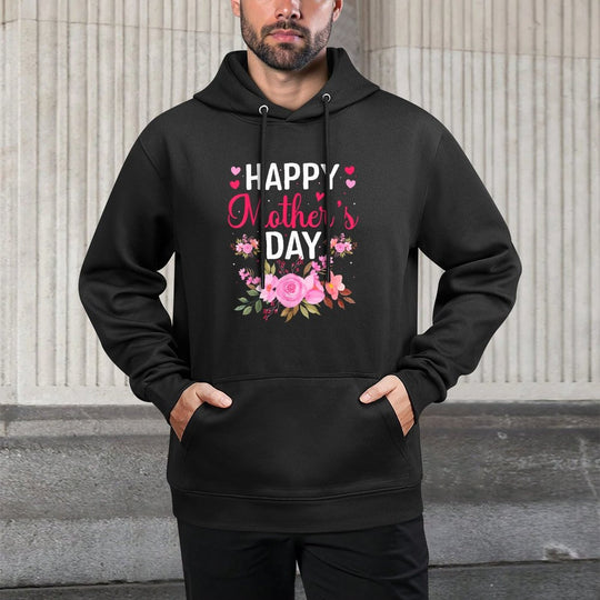 Happy Mothers Day Floral Mommy Grandma Flowers Mama Cute Mom All-Day Comfort Hoodie