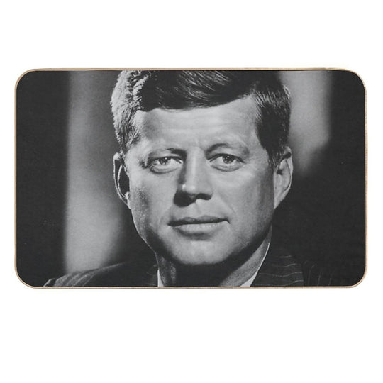 President John F Kennedy  Dirt-Trapping Bath Mat