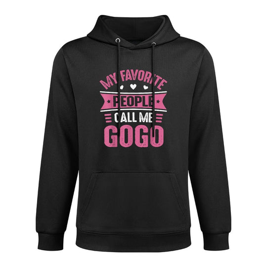 Gogo for Women My Favorite People Call Me Gogo Pilling-Resistant Hoodie