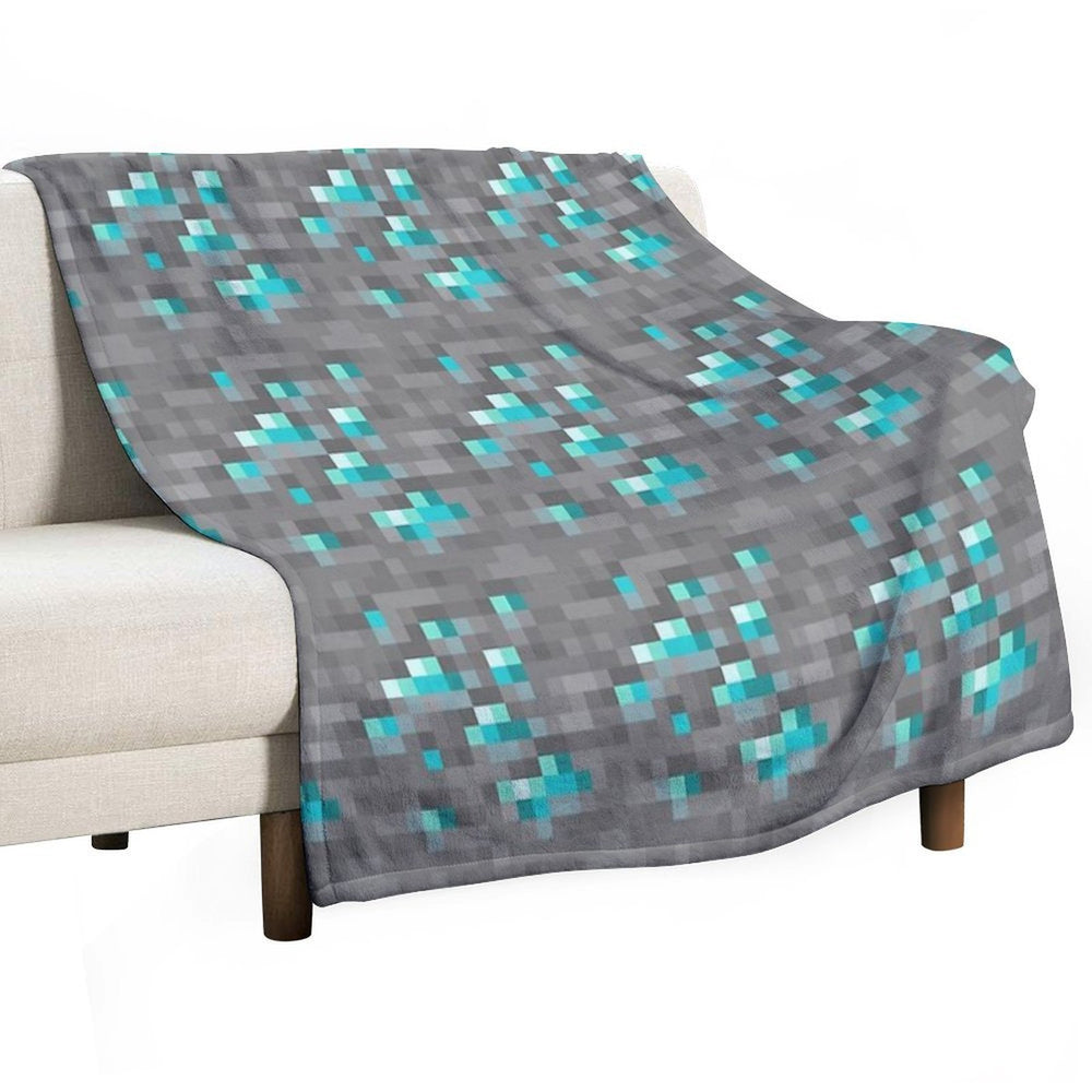 Diamond Ore Anti-pilling Throw Blanket