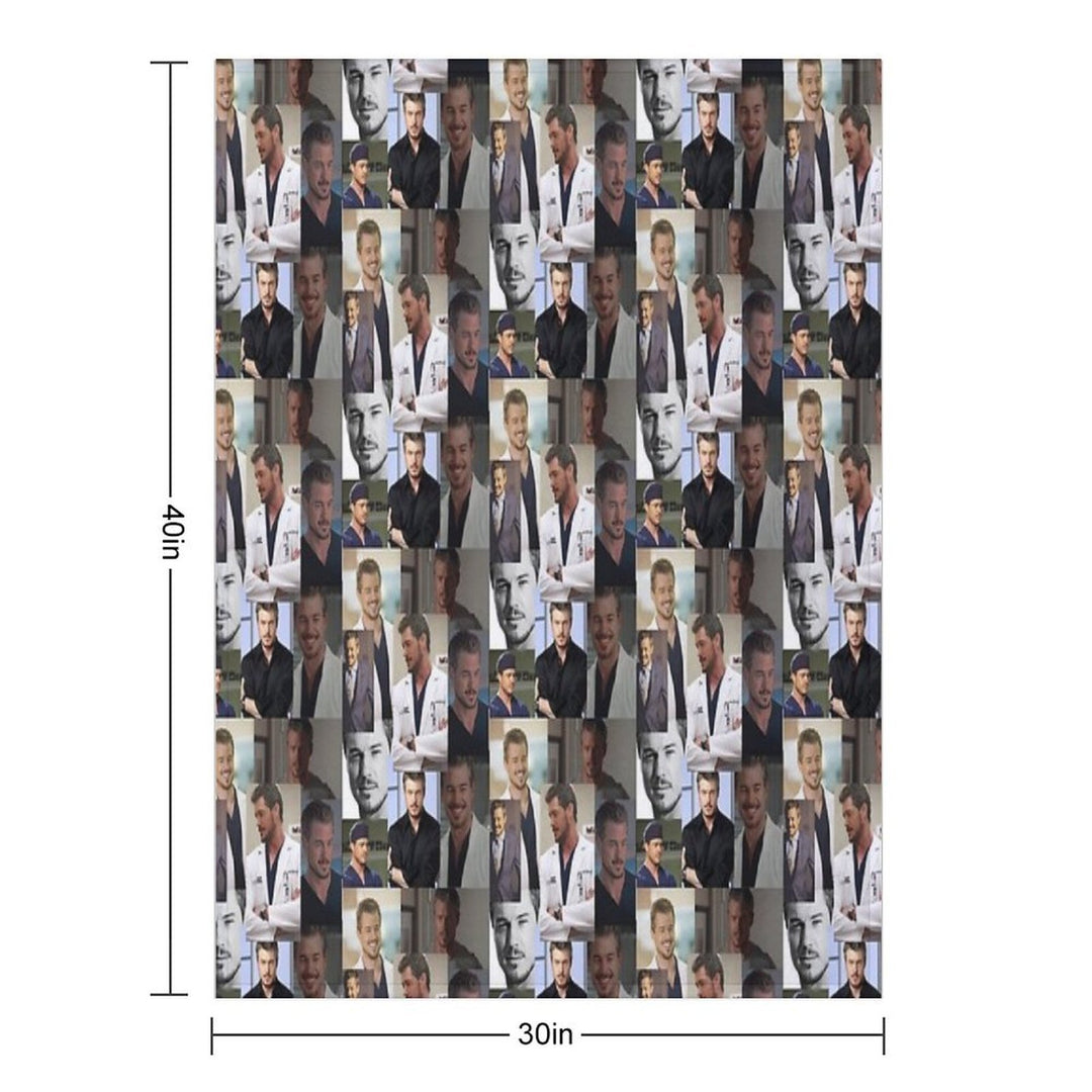 Mark Sloan Wrinkle-free Throw Blanket