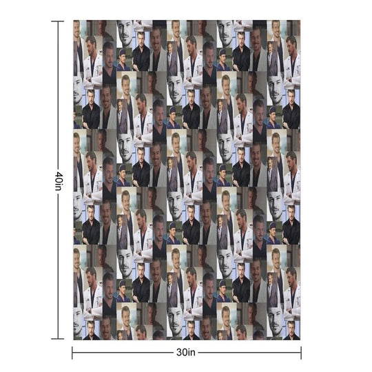 Mark Sloan Wrinkle-free Throw Blanket