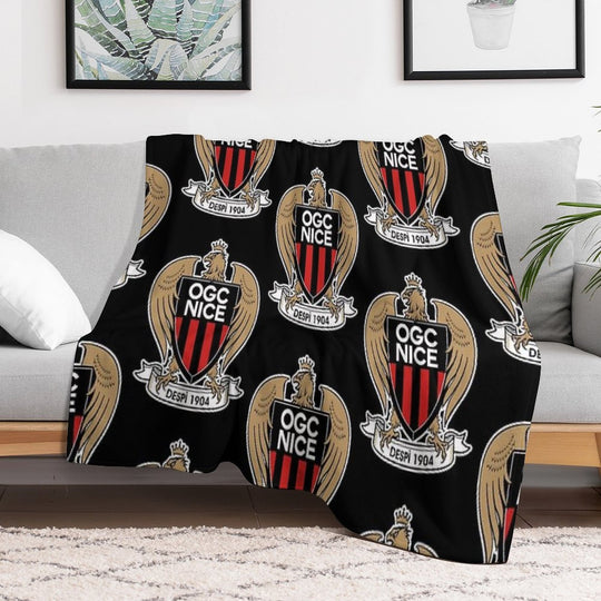 OGC Nice Gift-ready Throw Blanket